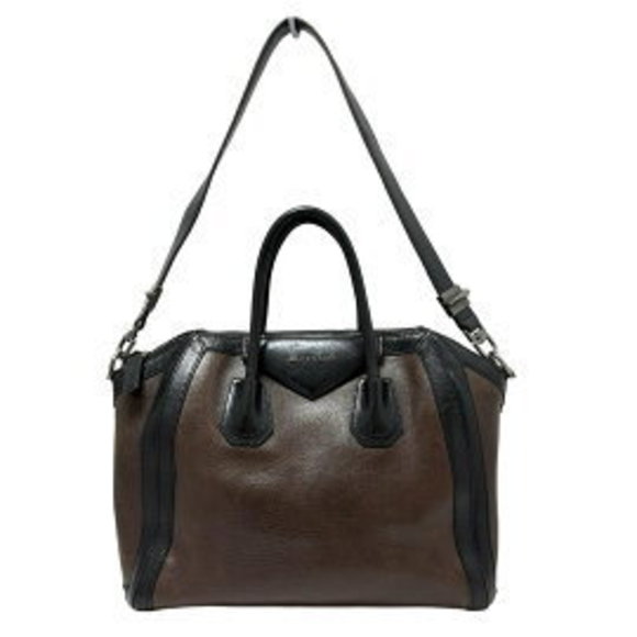 Givenchy Black Antigona Shoulder Leather Bag - Picture 1 of 8